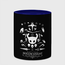 Кружка 3D Hollow Knight персонажи игры, цвет: 3D-белый + синий — фото 2