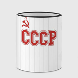 Кружка 3D СССР - Союз Советских Социалистических Республик, цвет: 3D-черный кант — фото 2