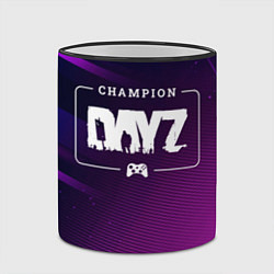 Кружка 3D DayZ gaming champion: рамка с лого и джойстиком на, цвет: 3D-черный кант — фото 2