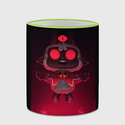 Кружка 3D Cult of the Lamb - Ритуал, цвет: 3D-светло-зеленый кант — фото 2