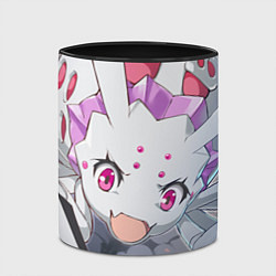 Кружка 3D Грозная Кумоко, цвет: 3D-белый + черный — фото 2