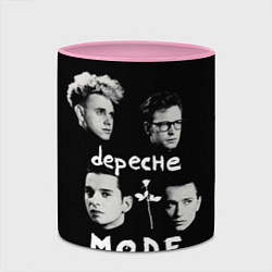 Кружка 3D Depeche Mode portrait, цвет: 3D-белый + розовый — фото 2