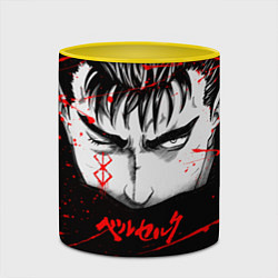 Кружка 3D BERSERK ГАТС, цвет: 3D-белый + желтый — фото 2