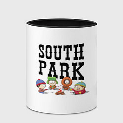 Кружка 3D South park кострёр, цвет: 3D-белый + черный — фото 2