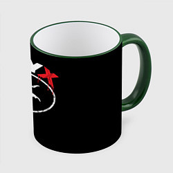 Кружка 3D Onyx - wakedafucup, цвет: 3D-зеленый кант