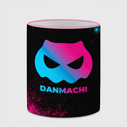 Кружка 3D DanMachi - neon gradient, цвет: 3D-розовый кант — фото 2