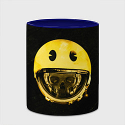 Кружка 3D Space pac-man, цвет: 3D-белый + синий — фото 2