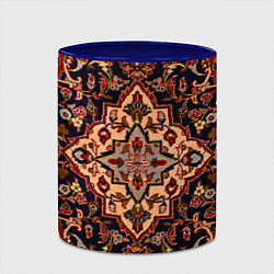 Кружка 3D Советский ковёр, цвет: 3D-белый + синий — фото 2