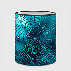 Кружка 3D Halloween паутина, цвет: 3D-черный кант — фото 2