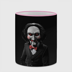 Кружка 3D Жуткий Билли, цвет: 3D-розовый кант — фото 2