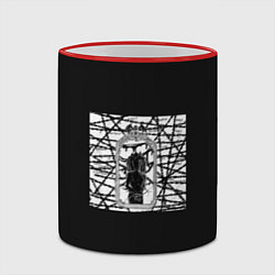 Кружка 3D Pyrokinesis - терновый венец эволюции, цвет: 3D-красный кант — фото 2