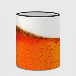 Кружка 3D Тёмное пиво, цвет: 3D-черный кант — фото 2