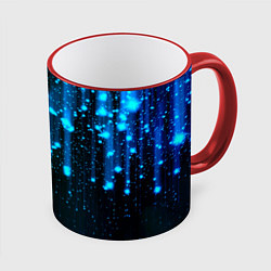 Кружка 3D Space - starfall, цвет: 3D-красный кант
