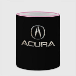 Кружка 3D Acura sport car, цвет: 3D-розовый кант — фото 2