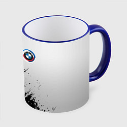 Кружка 3D BMW - м комплектация, цвет: 3D-синий кант