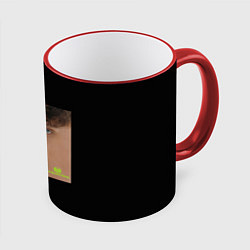 Кружка 3D Boulevard Depo - сертоловский токсик, цвет: 3D-красный кант