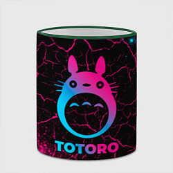 Кружка 3D Totoro - neon gradient, цвет: 3D-зеленый кант — фото 2