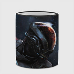 Кружка 3D Mass Effect N7 game, цвет: 3D-черный кант — фото 2