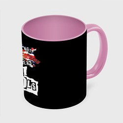 Кружка 3D Sex Pistols - punks not dead, цвет: 3D-белый + розовый