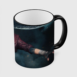 Кружка 3D DmC 6 - Dante, цвет: 3D-черный кант
