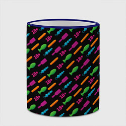 Кружка 3D Sex Shop, цвет: 3D-синий кант — фото 2