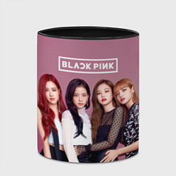 Кружка 3D Blackpink girls, цвет: 3D-белый + черный — фото 2