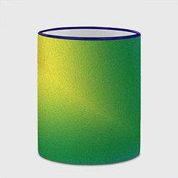 Кружка 3D Радужный градиент, цвет: 3D-синий кант — фото 2