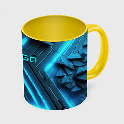 Кружка цветная Counter strike neon style