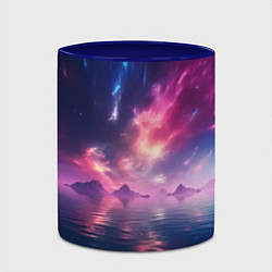 Кружка 3D Space and islands, цвет: 3D-белый + синий — фото 2