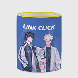 Кружка 3D Гуан Лу и Сяоши Чэн - Агенты времени, цвет: 3D-желтый кант — фото 2