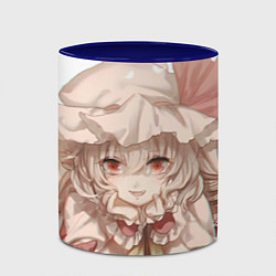 Кружка 3D Touhou Project Flandre Scarlet Cute, цвет: 3D-белый + синий — фото 2