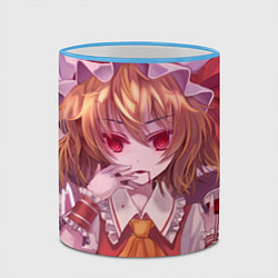 Кружка 3D Touhou Project Flandre Scarlet, цвет: 3D-небесно-голубой кант — фото 2