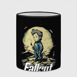 Кружка 3D Fallout boy, цвет: 3D-черный кант — фото 2