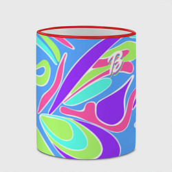 Кружка 3D Костюм Barbie Totally Ultra Hair brunette, цвет: 3D-красный кант — фото 2