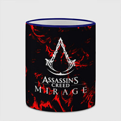 Кружка 3D Assassins Creed кровь тамплиеров, цвет: 3D-синий кант — фото 2
