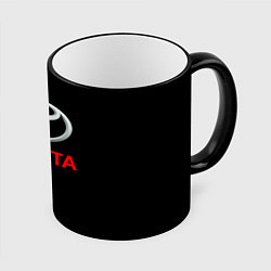 Кружка 3D Toyota sport car, цвет: 3D-черный кант