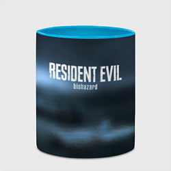 Кружка 3D Umbrella resident evil, цвет: 3D-белый + небесно-голубой — фото 2