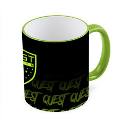 Кружка цветная Quest esports