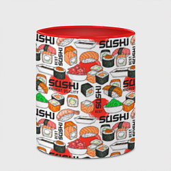 Кружка 3D Best sushi, цвет: 3D-белый + красный — фото 2