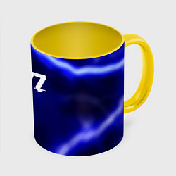 Кружка 3D Dayz strom gradient, цвет: 3D-белый + желтый