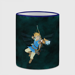 Кружка 3D Zelda the game, цвет: 3D-синий кант — фото 2