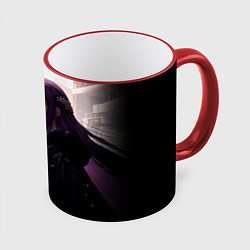 Кружка 3D Фрирен из аниме, цвет: 3D-красный кант