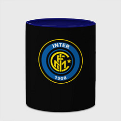 Кружка 3D Inter fc, цвет: 3D-белый + синий — фото 2