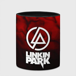 Кружка 3D Linkin park strom честер, цвет: 3D-белый + черный — фото 2
