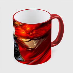 Кружка 3D Tokyo Ghoul anime, цвет: 3D-красный кант