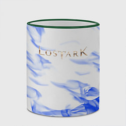 Кружка 3D Lostark flame blue, цвет: 3D-зеленый кант — фото 2