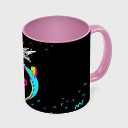 Кружка 3D Babymetal - rock star cat, цвет: 3D-белый + розовый