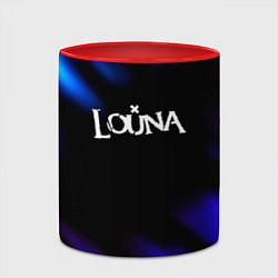 Кружка 3D Louna neon bend, цвет: 3D-белый + красный — фото 2