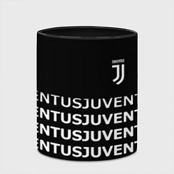 Кружка 3D Juventus pattern fc club steel, цвет: 3D-белый + черный — фото 2
