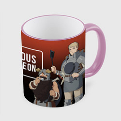 Кружка 3D Delicious in Dungeon - Characters, цвет: 3D-розовый кант